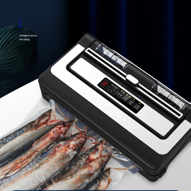 IT-PW300 Household Commercial Use Double Pump Vacuum Food Bag Sealer 300mm Sealing Bar