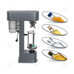 IT-SACM-5M Adjustable Tray Heigh Metal Cap Aluminum Lids Bottle Screwing Capping Machine