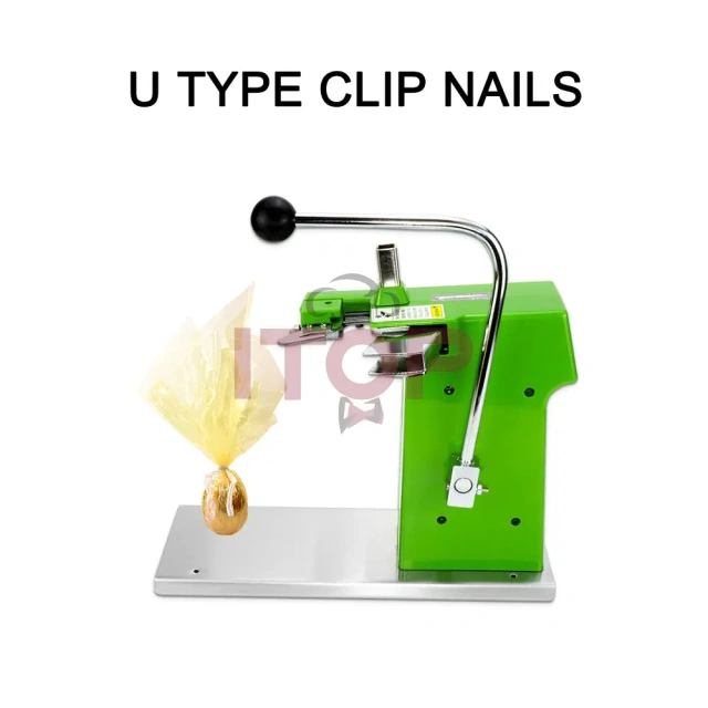 IT-ANM65 U Shaped Sausage Clipping Machine Vegetables Fruits Mesh Bag Packing Tying Machine