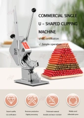 IT-HP001 Commercial Single Row U Type Manual Sausage Clipper Clipping Machine