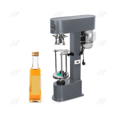 IT-SACM-5M Adjustable Tray Heigh Metal Cap Aluminum Lids Bottle Screwing Capping Machine