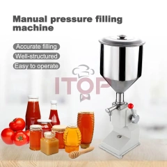 IT-FM-8 10-100ml Oil Cosmetic Shampoo Paste Honey Liquid Bottle Filling Machine