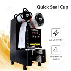 IT-SCM1-90 IT-SCM1-95 Tabletop Automatic Diameter 90/95mm Bubble Tea Cup Sealer Sealing Machine