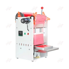 IT-SSM650W Fast Food Semi-automatic Lunch Box Plastic Tray Sealing Sealer Machine