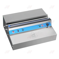 CFW-500 SupperMarket Stainless Steel Cling Film Wrapping Sealing Machine With Heating Plate Cutter