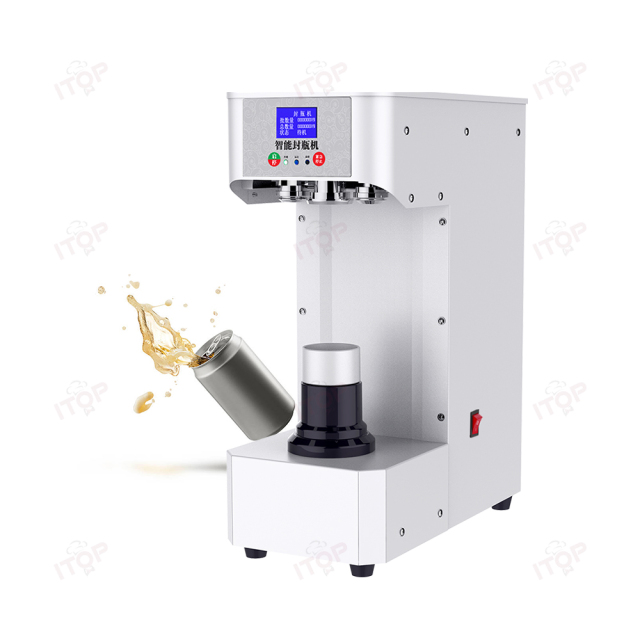 IT-HP55 Bottle Can Sealer Sealing Machine Commercial Aluminum Lid Can Sealer