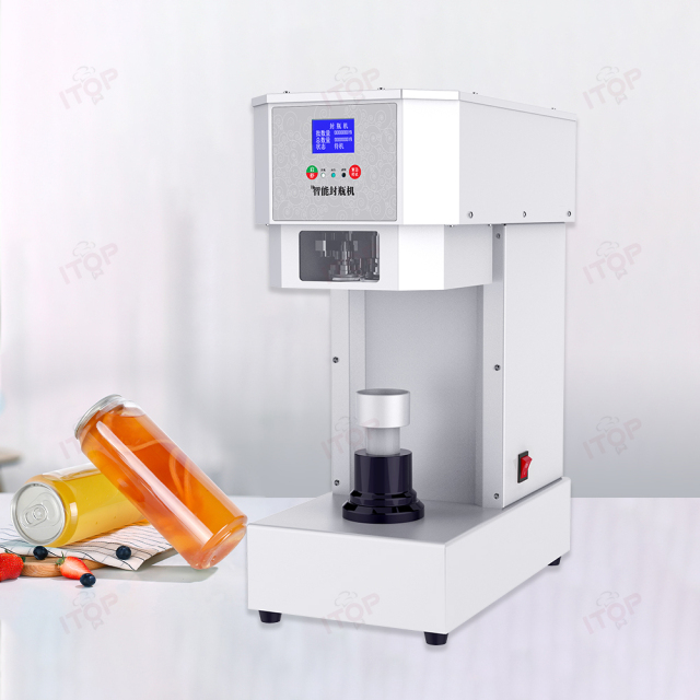 IT-HP02 Semi Automatic Can Sealing Machine Tin Jar Bottle Pop Can Sealing Machine