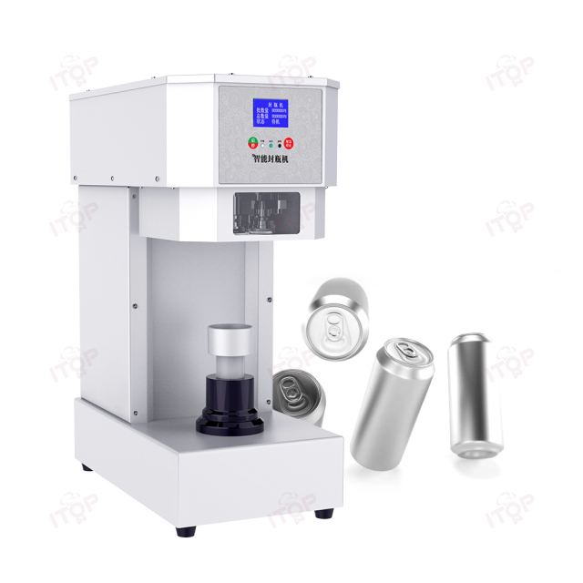 IT-HP02 Semi Automatic Can Sealing Machine Tin Jar Bottle Pop Can Sealing Machine