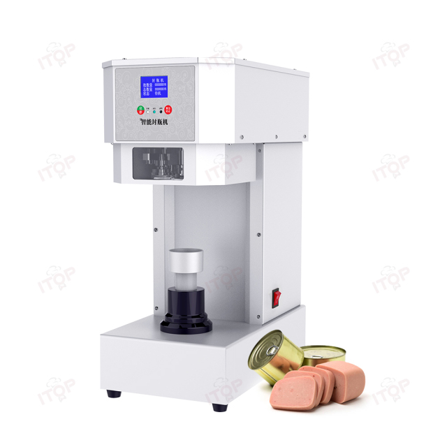 IT-HP02 Semi Automatic Can Sealing Machine Tin Jar Bottle Pop Can Sealing Machine