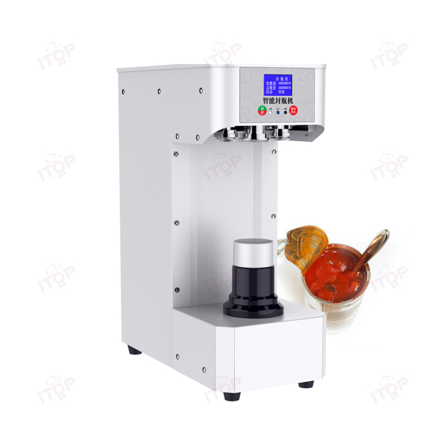 IT-HP55 Bottle Can Sealer Sealing Machine Commercial Aluminum Lid Can Sealer