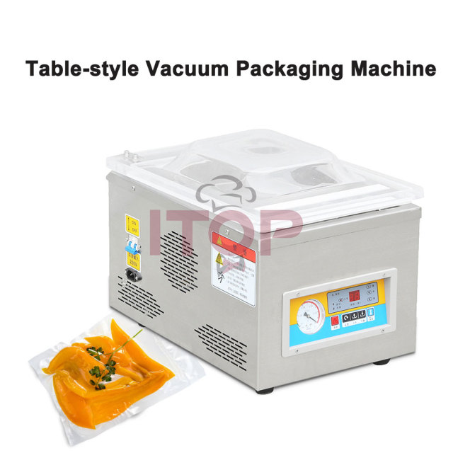 IT-PM300 Stainless Steel Commercial Single Chamber Vacuum Sealer 300*10mm Sealing Bar