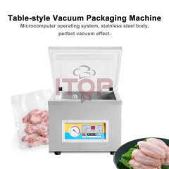 IT-PM300 Stainless Steel Commercial Single Chamber Vacuum Sealer 300*10mm Sealing Bar