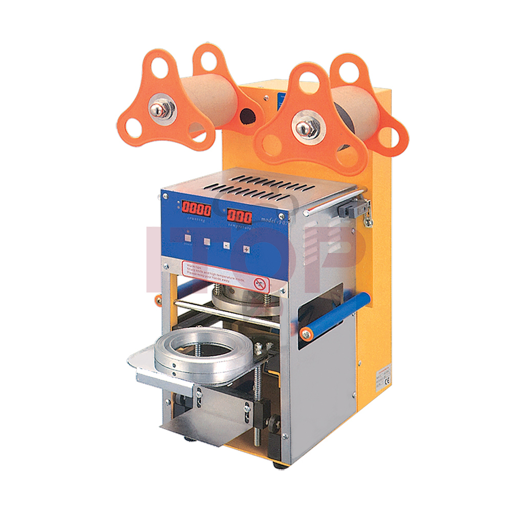 IT-LCS-2 Bubble Tea Shop 75mm 95mm Automatic Plastic Cup Sealer Machine With 2 motors  LCD Display