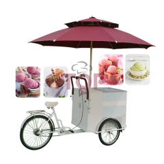 IT-ICC-MA100 Ice Cream Freezer Cart Fast Food Car Trailer Mobile Food Truck