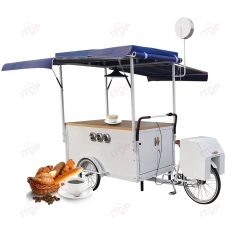 IT-CFC-C1 Outdoor Fashion Coffee Bike Multifunctional Mobile Coffee Cart Accept Customization