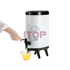 IT-MTB-R6L IT-MTB-R8L IT-MTB-R10L IT-MTB-R12L Large Capacity 6L 8L 10L 12L Bubble Tea Stainless Steel Linner Insulation Barrel