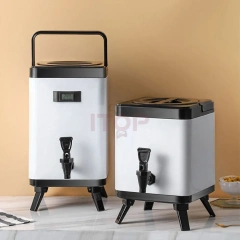 IT-MTB-S6L IT-MTB-S8L IT-MTB-S10L IT-MTB-S12L Bubble Tea Shop Square Insulation Barrel 6L 8L 10L 12L