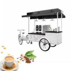 IT-CFC-R200 Accept Customized 3 wheel Cargo Bike Street Food Bike Ice Cream Coffee Push Cart