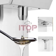 IT-FDM8L Hopper Capacity 8L Bubble Tea Shop Machine Stainless Steel fructose Dispenser