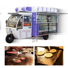 IT-3ICT-60 Customized Mobile Kitchen Electric Ice Cream Food Truck Electric Food Vending Cart