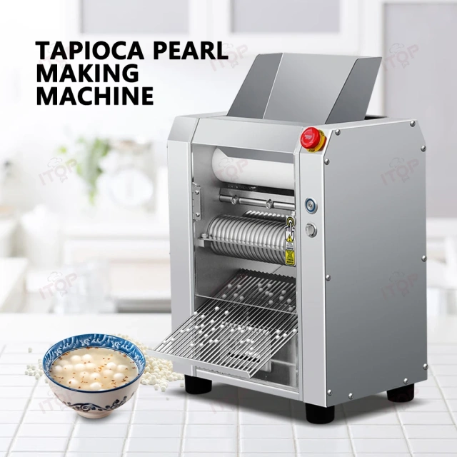IT-TPM-1 Stainless Steel Milk Tea Popping Boba Maker Commerical Tapioca Pearl Making Machine 30kg/h