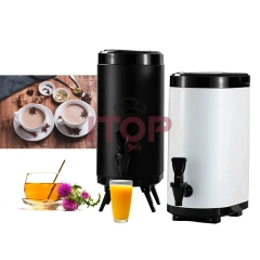 IT-MTB-R6L IT-MTB-R8L IT-MTB-R10L IT-MTB-R12L Large Capacity 6L 8L 10L 12L Bubble Tea Stainless Steel Linner Insulation Barrel