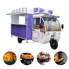 IT-3ICT-60 Customized Mobile Kitchen Electric Ice Cream Food Truck Electric Food Vending Cart