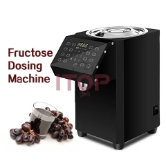 IT-FDM8L Hopper Capacity 8L Bubble Tea Shop Machine Stainless Steel fructose Dispenser
