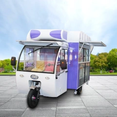 IT-3ICT-60 Customized Mobile Kitchen Electric Ice Cream Food Truck Electric Food Vending Cart