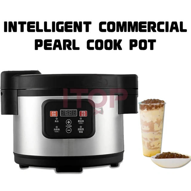 IT-PCP-12L Boba Tapioca Cooker Professional 12L Bubble Tea Pearl Cooking Pot Machine