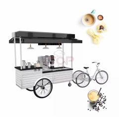 IT-CFC-R200 Accept Customized 3 wheel Cargo Bike Street Food Bike Ice Cream Coffee Push Cart