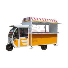 IT-3ICT-60 Customized Mobile Kitchen Electric Ice Cream Food Truck Electric Food Vending Cart