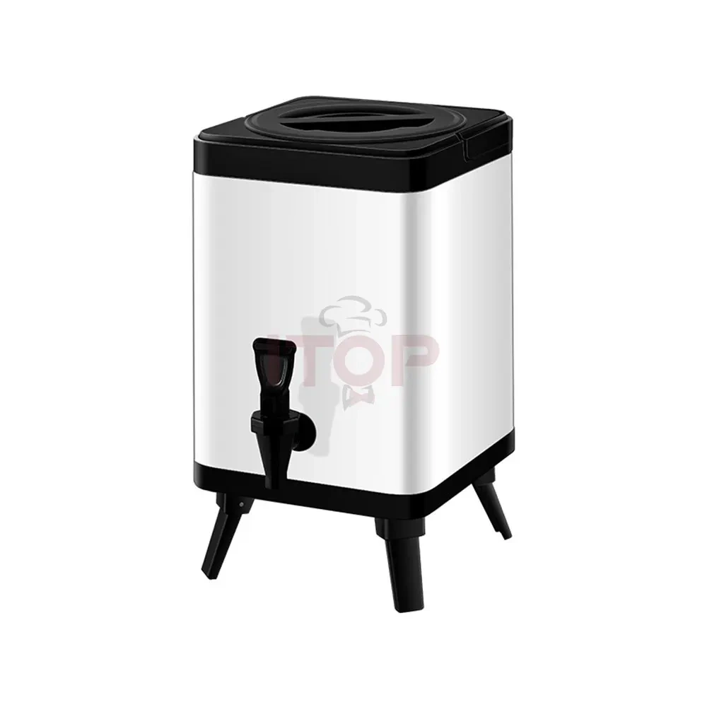 IT-MTB-S6L IT-MTB-S8L IT-MTB-S10L IT-MTB-S12L Bubble Tea Shop Square Insulation Barrel 6L 8L 10L 12L