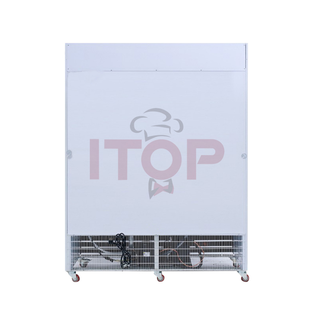 IT-2BD-308L IT-2BD-818L IT-2BA-818L Commercial Bottle Beverage Beer Chiller Display Refrigerator Double Door Drinks Cooler