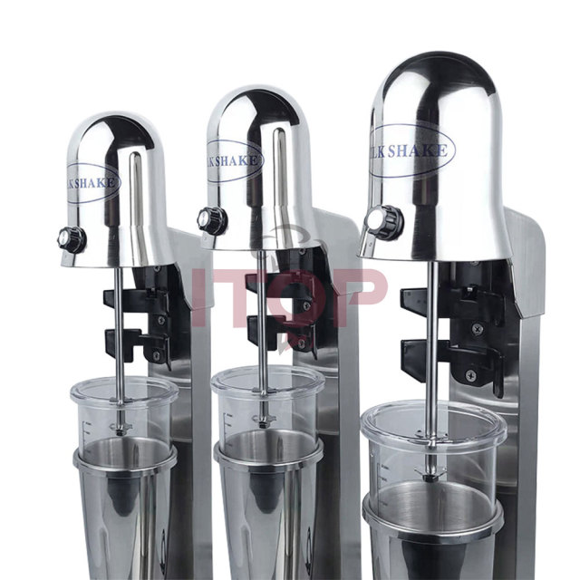 IT-RMS-3 Commercial Electric Milk Tea Juice Smoothie Blender Thriple-head Milk Tea Mixer