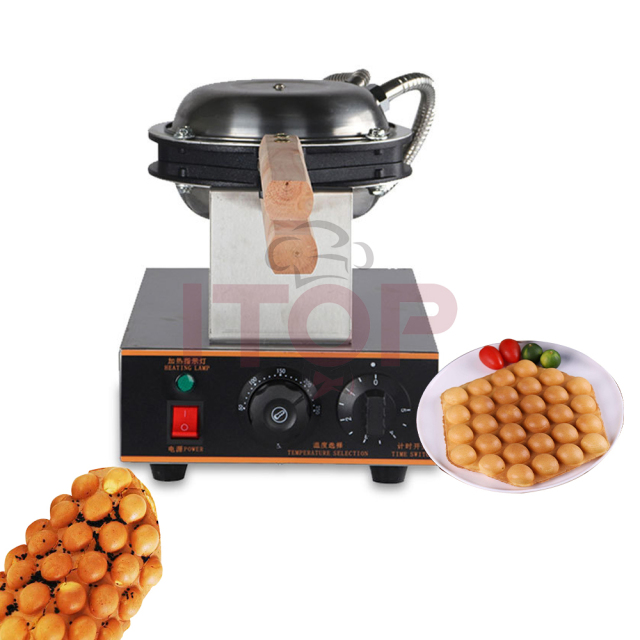 IT-EEW1 Single Group Electric Egg Waffle Maker Commercial Egg Wafer Machine