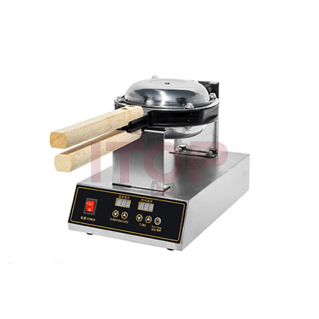 IT-IEG1 Single Head Commercial Digital Egg Waffle Maker Bubble Waffle Maker Machine