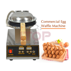 IT-IEG1 Single Head Commercial Digital Egg Waffle Maker Bubble Waffle Maker Machine