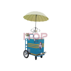 IT-ICC-A1 Mobile Ice Cream Bike Outdoor Ice Cream Kiosk Gelato Push Cart