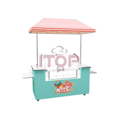 IT-ICC-J1 Oem Mobile Street Fast Tricycle 230L Capacity Food Truck Customized Street Kitchen Ice Cream Vending Van