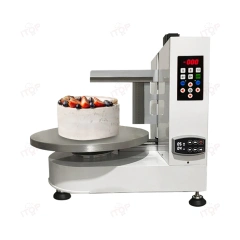 IT-CSM-W12 Commercial Automatic Cream Cake Coating Smoothing Icing Smoother Machine 50cm Tray