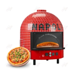 IT-YPO-576T Desktop Electric Napoli Pizza Kiln Oven Italian Handcrafted 90 Seconds Fast Baking Oven