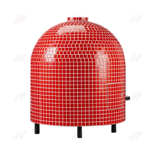 IT-YPO-576T Desktop Electric Napoli Pizza Kiln Oven Italian Handcrafted 90 Seconds Fast Baking Oven