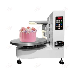 IT-CSM-W12 Commercial Automatic Cream Cake Coating Smoothing Icing Smoother Machine 50cm Tray