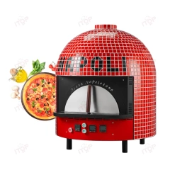 IT-YPO-576T Desktop Electric Napoli Pizza Kiln Oven Italian Handcrafted 90 Seconds Fast Baking Oven