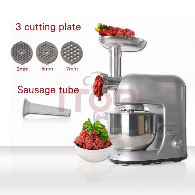 IT-3972 Household Multifunctional Stand Food Mixer Noodle Maker Meat Grinder Blender
