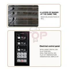IT-CO-4A Hot Air Home Bakery Oven 4 Layers Electric Convection Baking Oven