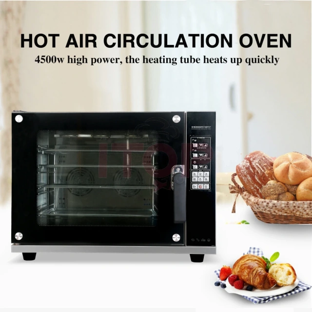 IT-CO-4A Hot Air Home Bakery Oven 4 Layers Electric Convection Baking Oven