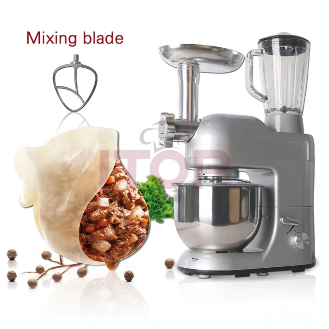 IT-3972 Household Multifunctional Stand Food Mixer Noodle Maker Meat Grinder Blender