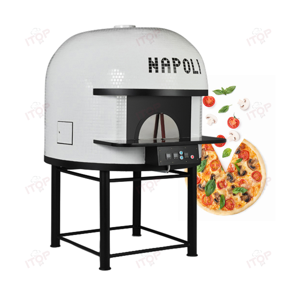 IT-YPO-1500W Commercial Heavy Duty Stone Pizza Oven Italian Electric Pizza Baking Stone Oven